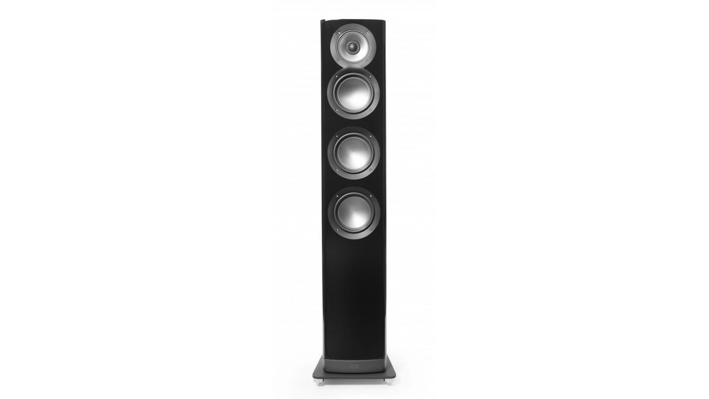 ELAC Navis - Powered Floorstanding Speaker - Gloss Black