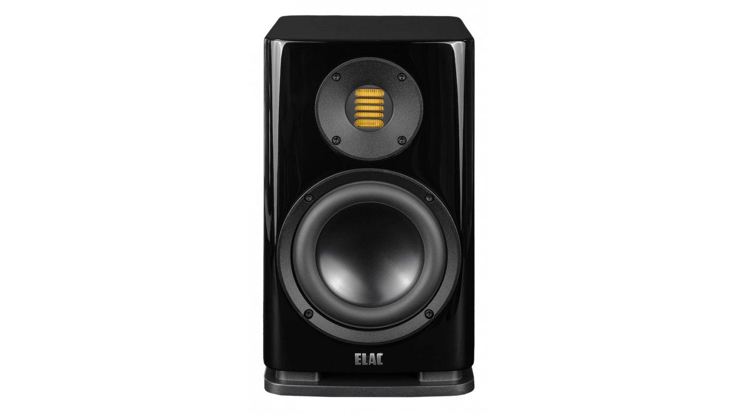 ELAC Solano - 6" Bookshelf Speakers - Gloss Black