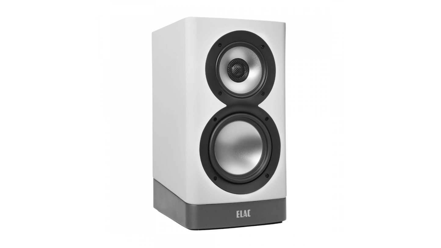 ELAC Navis - Powered Bookshelf Speaker - Gloss White