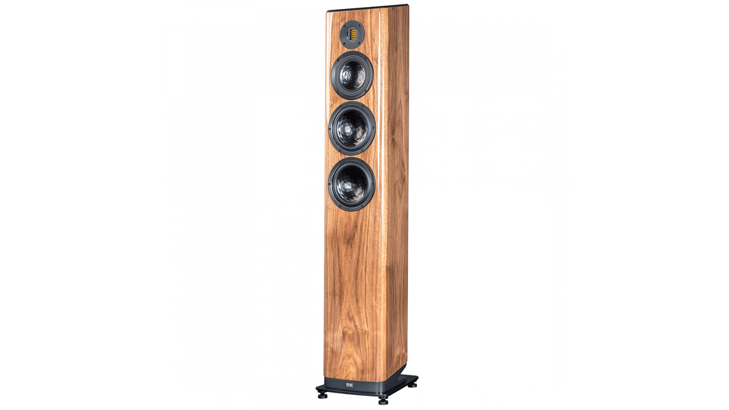 ELAC Vela - Floorstanding Speaker - Gloss Walnut - VFS409