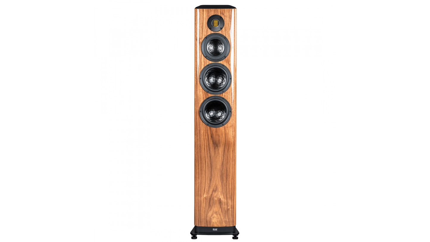 ELAC Vela - Floorstanding Speaker - Gloss Walnut - VFS409