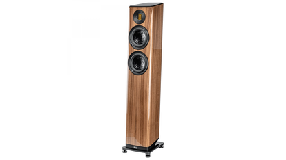 ELAC Vela - Floorstanding Speaker - Gloss Walnut - VFS407