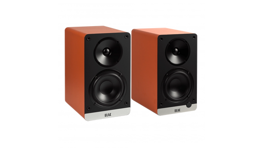 ELAC Debut Connex - 4-1/2" Connex Powered 50 Watt Bookshelf Speakers - Orange