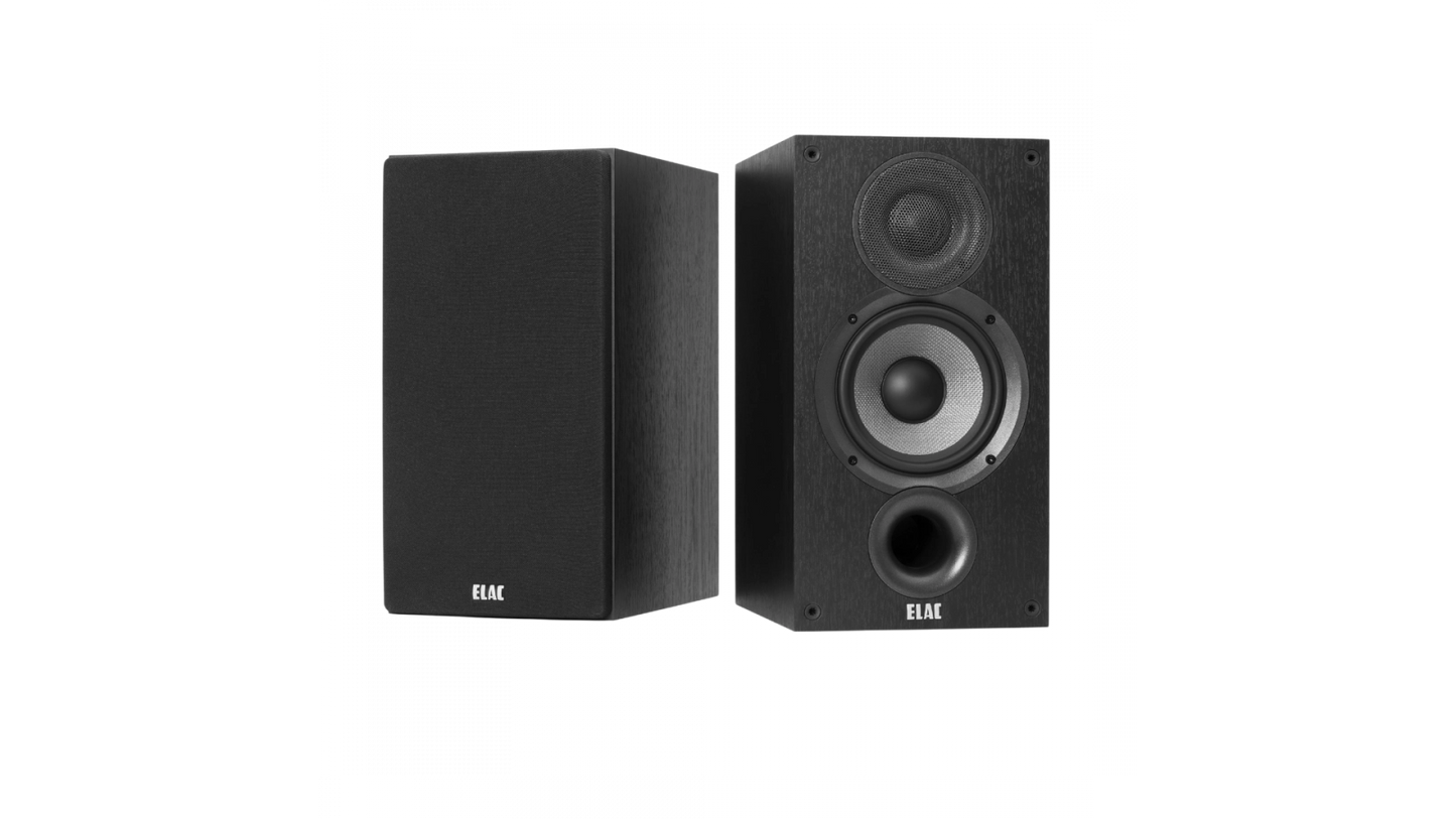 ELAC Debut 2.0 - 5-1/4" Bookshelf Speakers - Black