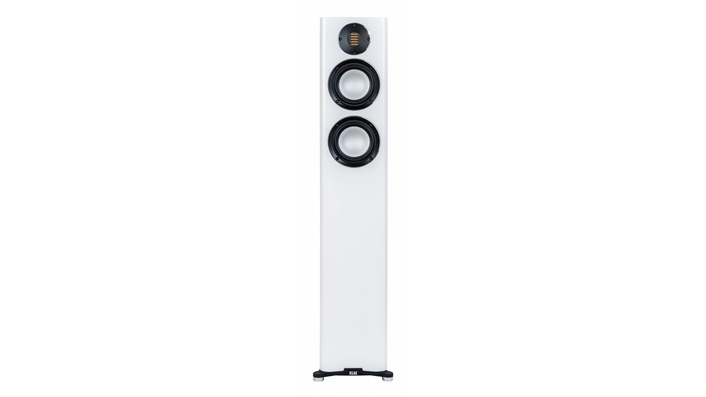 ELAC Carina - 5-1/4" Floorstanding Speaker - Satin White