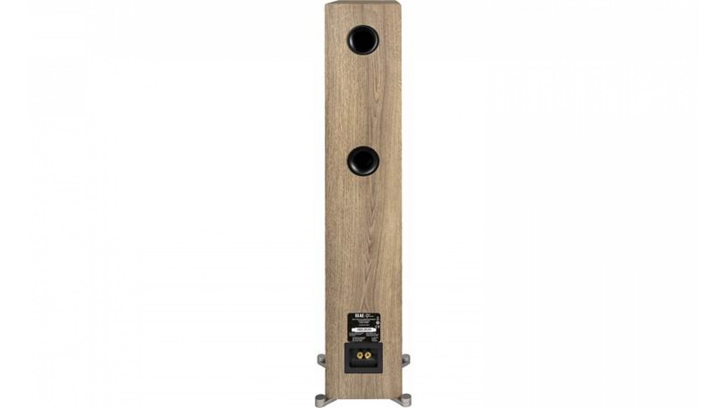 ELAC UniFi Reference - 5.25” Floorstanding Speaker in White/Oak