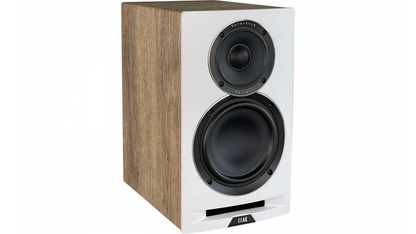 ELAC UniFi Reference - 6.5” Bookshelf Speakers in White/Oak